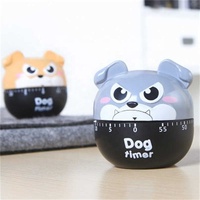 Cartoon Hund Backen Timer Küche Countdown Stoppuhr Mechanischer Wecker Keine Batterie Erinnerung Timer