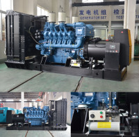 Pembangkit Listrik Diesel MTU 1600kw 2000kva untuk Pusat Data, Generator Tipe Kontainer Listrik 2mva untuk Dijual