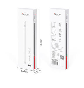 ST06 YESIDO 2024 โลหะดิจิตอลActive BTสมาร์ทหน้าจอสัมผัสแท็บเล็ตแล็ปท็อปSurface Drawing<span class=keywords><strong>ปากกา</strong></span>สไตลัสสําหรับIP - Product Image 1