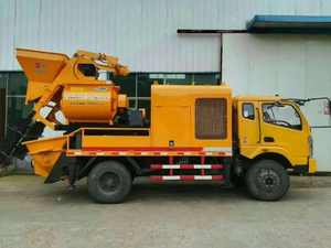 Camión Mezclador de Concreto de Doble Eje HBT con Brazos Hidráulicos Inteligentes de 50kW de Doble Potencia para Nuevas Construcciones y Bombeo Comercial de Concreto - Product Image 3