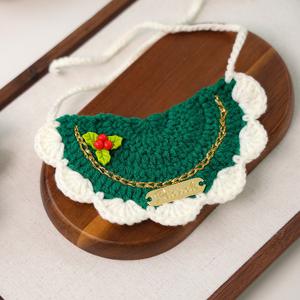 Suministros para Mascotas <span class=keywords><strong>2026</strong></span>, Conjunto de Ropa Navideña para Mascotas, <span class=keywords><strong>Collar</strong></span> de Peluche con Campana, Lazo para el Cuello, Gorro Cálido para las Fiestas para Gatos y Perros - Product Image 3