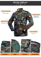 Meilleure Vente Treillis de Combat Militaire Camouflage Tactique en STOCK