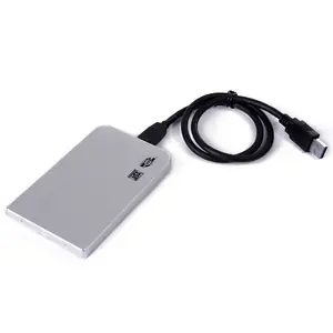 Siêu mỏng nhôm trắng bên ngoài trường hợp HDD 2.5 HDD USB 3.0 cho 2TB cổ đen bạc xanh đỏ đóng cửa cho cửa sổ nhôm