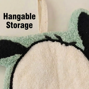 Serviettes de toilette en gros KT Cartoon, type suspendu, pour cuisine et salle de bain, chiffon absorbant double couche, épais, doux et mignon - Product Image 6