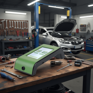 Herramienta de Diagnóstico para Reparación de Automóviles FG 215, Escáner Digital, Interfaz OBD2 - Product Image 3