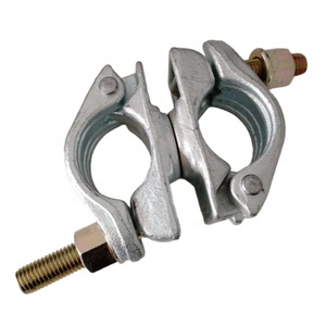 <strong>Scaffolding</strong> Parts Durable Pressed Q235 Steel Pipe Clip <strong>Fixing</strong> <strong>Coupler</strong> Swivel Clamp - Product Image 1