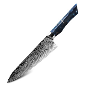 Thiết Kế Mới Cao Cấp Nhựa Xử Lý Chất Lượng Cao 8 Inch Nhật Bản Dao Damascus Thép 73 Lớp Bếp Đầu Bếp Dao - Product Image 1