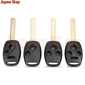 Carcasa para llave de coche con 2/3/4 botones, funda para mando a distancia para Honda Cr-V Civic Insight Ridgeline 2003 2008 2009 - Product Image 1