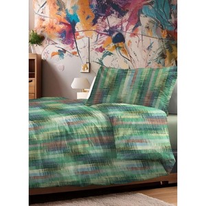 Ensemble de literie STYLE en vert 1P 1/2 AI - Product Image 1