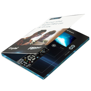 Tarjeta de felicitación Lcd de alta calidad personalizada, pantalla de invitación, folleto de vídeo, caja de regalo de vídeo Lcd Hd al por mayor - Product Image 5