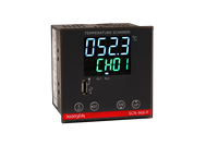 Industrial Temperature Scanner with Relay Alarm Output High Accuracy 8 Channel Temperature Scanner Module Controllers