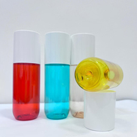Bouteille en plastique durable de 150 ml avec bouchon de 20 mm, récipient rechargeable étanche pour le nettoyage, le shampoing et les soins personnels