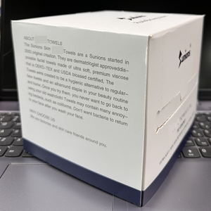 Serviette jetable douce OEM démaquillant Serviette pour le visage Salon Spa Tissu viscose Personnaliser Serviette confortable - Product Image 6