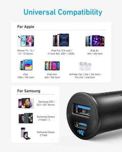 อะแดปเตอร์ Anker 30W USB C พร้อมพอร์ต 2 ช่อง แบบ Type A รองรับ Power 3.0 สำหรับรุ่น A2741 30W USB C สำหรับ A2741 A2741 - Product Image 6