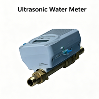 Compteur d'eau à ultrasons haute précision avec alarme de faible débit et lecture à distance LoRaWAN pour le contrôle de l'eau industrielle