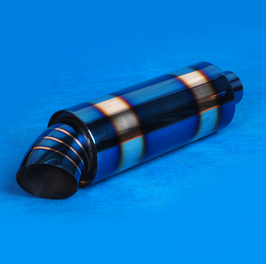 ท่อไอเสียรถจักรยานยนต์ชุบสีน้ำเงินขายส่งจากโรงงาน ขนาด 51 มม. แบบปลายเปิด ท่อไอเสียรถจักรยานยนต์ ยี่ห้อ <span class=keywords><strong>Daeng</strong></span> - Product Image 1