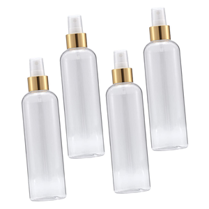 Bouteilles de parfum en plastique rondes pour enfants, couleur blanche brillante - Product Image 1