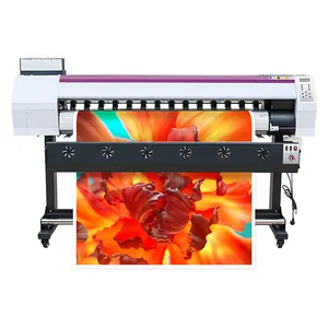 Printer inkjet poster satu arah dengan satu atau dua printer praktis untuk pencetakan komersial