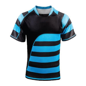 Benutzer definierte Quick Dry Plain Stripes Rugby League Trikot-Sets - Product Image 2
