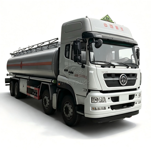 รถบรรทุกขนส่งน้ำมันดีเซลและเบนซินแบบสองระบบ 25-35 ลูกบาศก์เมตร  ถังเก็บก๊าซ LPG แบบติดตั้งบนรถบรรทุก Sinotruk พร้อมระบบเติมน้ำมันสำหรับงานวิศวกรรม - Product Image 1