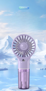 Ventilador de Mesa Mini Portátil Original Yes con LED Personalizado, Ventilador de Batería, Ventilador Refrigerador - Product Image 6