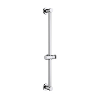 Barre de douche coulissante en acier inoxydable 201 avec glissière ABS chromée, réglable, prix usine, vente en gros
