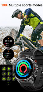 HT37 Smartwatch mit BT-Anruf, GPS-Sportverfolgung, Taschenlampe, Kompass, Höhenmesser, Outdoor-Sportuhr, 3ATM Wasserdicht, für Herren, Android <span class=keywords><strong>iOS</strong></span> - Product Image 6