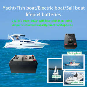 48伏LiFePO4船用电池组100Ah 5kwh防水深循环智能BMS锂离子电池，适用于电动游艇房车 - Product Image 3