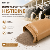 Supplément d'acides aminés de qualité alimentaire MiNT BiO Rumen Bypass Histidine Coated sans conservateur pour la nutrition des vaches laitières en lactation