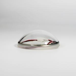 VY 우수한 광학 성능의 <span class=keywords><strong>BK7</strong></span> K9 유리 돔 반구형 돔 렌즈 (카메라용 전도성 링 포함) - Product Image 2