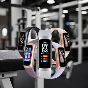 سوار ساعة ذكية مطاطي بتصميم عصري، جهاز تتبع اللياقة البدنية، مراقب معدل ضربات القلب، 25 وضعًا رياضيًا، مراقبة النوم والصحة، مقاوم للماء IP67، شاشة TFT M3 لنظام iOS - Product Image 2