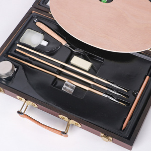 Ensemble de <span class=keywords><strong>peinture</strong></span> à l'huile par aquarelle professionnelle, boîte d'artiste en bois de haute qualité, 29 pièces - Product Image 2