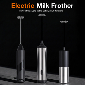 Potente Batidora de Café Inalámbrica de Mano, Funciona con Batería, Varilla Mezcladora Eléctrica para Bebidas, Espumador de Leche Automático, Mini Espumador de Espuma - Product Image 2