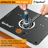 Système de levage de table de défonceuse pour le travail du bois, vente en gros OEM, vente directe usine, W-34 PRS5000, levage de défonceuse de précision