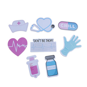Becol Bán Buôn Sáng Tạo Y Tế Chủ Đề Tin Nhắn Lưu Ý Đặc Biệt Hình Chú Ý Dính Tự Dính Trang Trí Sticker Cho Bệnh Viện - Product Image 1