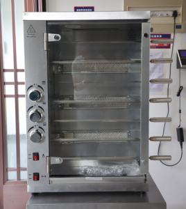Four à rôtir au gaz commercial CHUANGYU <span class=keywords><strong>pas</strong></span> <span class=keywords><strong>cher</strong></span> à 3/5/7 étages pour 6 à 21 poulets, machine à rôtir les poulets - Product Image 5