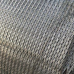 Tùy chỉnh xương cá mã hóa dây lưới băng tải vành đai kim loại vành đai lưới - Product Image 6