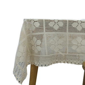 Khăn Trải Bàn Vải Ren Đan Móc, Khăn Trải Bàn Tiệc Cưới, Phòng Ăn, Khách Sạn - Product Image 1