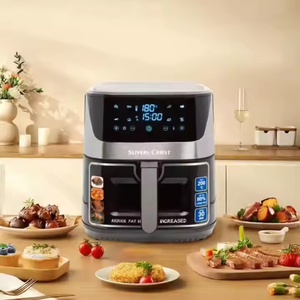 Nouveau Friteuse à Air Grande Capacité 12L – <span class=keywords><strong>Appareil</strong></span> de <span class=keywords><strong>Cuisson</strong></span> Électrique <span class=keywords><strong>Sans</strong></span> <span class=keywords><strong>Huile</strong></span> Multifonction pour Usage Domestique - Product Image 1
