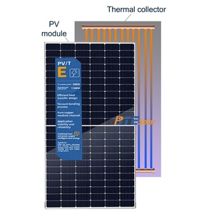 Système solaire hybride photovoltaïque thermique PVT 500W - 700W, collecteur thermique photovoltaïque PVT 580W - Product Image 4