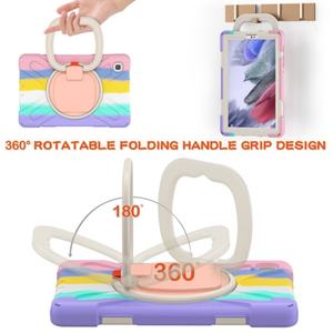 Funda Protectora Resistente de Silicona para Tablet Samsung Galaxy Tab A7 Lite 8.7 Pulgadas T220 con Soporte - Product Image 4