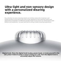 Headset Headphone USA-GEN 2-4 MAX Chipset Airoha Kabel & Nirkabel Mode Ganda Peredam Kebisingan Tahan Air untuk Olahraga & Perjalanan