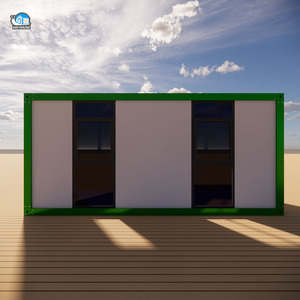 Mini 10ft 20ft 40ft prefabbricato casa contenitore Flat Pack struttura modulare adatto casa contenitore per il piccolo spazio - Product Image 3