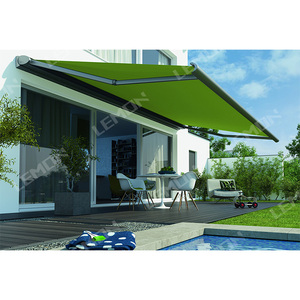 Cubierta de terraza motorizada de casete completo para exteriores con brazo plegable retráctil Toldo de pérgola de pavo Toldo de lluvia retráctil - Product Image 2