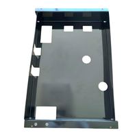 Couverture d'équipement en polycarbonate découpée avec précision par CNC, feuille de polycarbonate noire, fabrication sur mesure, forme et couleur personnalisées, épaisseur variée