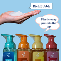 Vente chaude océan parfum savon liquide pour enfants ingrédients naturels écologique lavage à la main savon liquide de luxe pour les mains