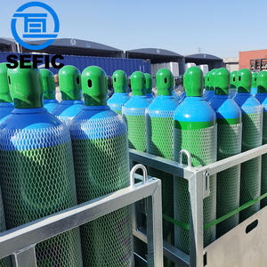 <span class=keywords><strong>Bouteille</strong></span> sans couture d'oxygène azote argon hélium <span class=keywords><strong>Co2</strong></span> Iso9809-1 50l 300bar 229mm Tped <span class=keywords><strong>pour</strong></span> le soudage et la découpe - Product Image 5