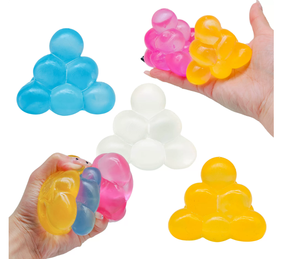 Juguete Antiestrés LM Nedh Ice Cube Squishy, <span class=keywords><strong>Cubo</strong></span> <span class=keywords><strong>Triangular</strong></span> de Goma de Mascar - Product Image 6
