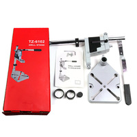 Support de perceuse multifonctionnel en aluminium pour mini-perceuse électrique et meuleuse d'angle, accessoire d'outil électrique pour réparation de bancs de travail et de cadres de perçage
