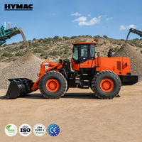 Chargeuse sur pneus HYMAC robuste de 3, 4, 5 et 6 tonnes, 4x4, 3t, 4t, 5t, 6t, diesel, pour la construction et l'exploitation minière